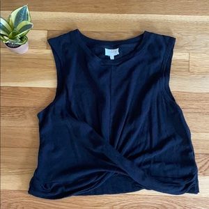 ANTHROPOLOGIE Twist Top Crop